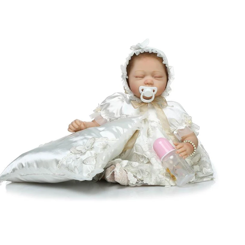 Lifelike Cotton Body Reborn Babies Dolls Girls Christmas Gift Brinquedos Silicone Reborn Dolls Children Fashion Dolls Reborn
Lifelike Cotton Body Reborn Babies Dolls Girls Christmas Gift Brinquedos Silicone Reborn Dolls Children Fashion Dolls Reborn