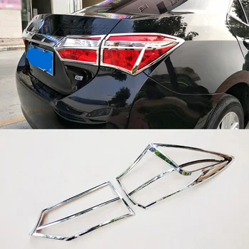 Car Styling For Toyota Corolla 11th 2014 2015 ABS Chrome Tail Rear Light Covers Trims Lamp Hood Car Styling Accessories 2pcs/set
Car Styling For Toyota Corolla 11th 2014 2015 ABS Chrome Tail Rear Light Covers Trims Lamp Hood Car Styling Accessories 2pcs/set