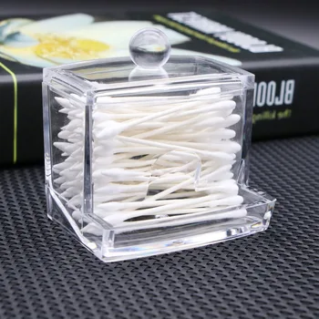 Cotton Swab Storage Dispenser Cotton Ball Swab Holder Cosmetics Makeup Storage Holder with Lid(Transparent)
Cotton Swab Storage Dispenser Cotton Ball Swab Holder Cosmetics Makeup Storage Holder with Lid(Transparent)