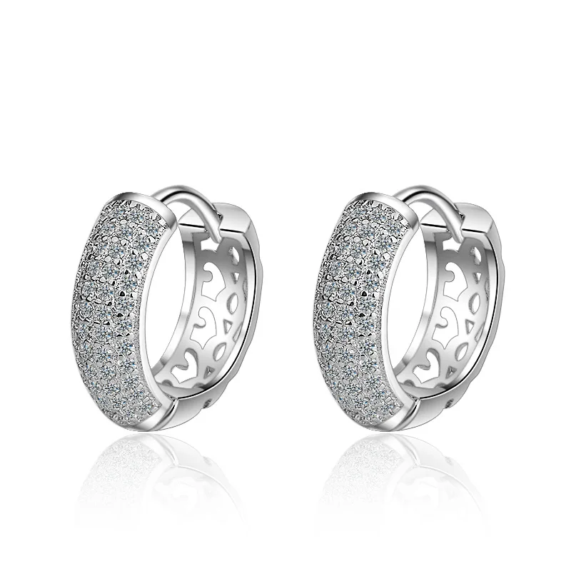 XIYANIKE New Fashion 925 Sterling Silver Dazzling CZ Mosaic Zircon Charm Earrings For Women pendientes oorbellen Cute Gift sweet
XIYANIKE New Fashion 925 Sterling Silver Dazzling CZ Mosaic Zircon Charm Earrings For Women pendientes oorbellen Cute Gift sweet