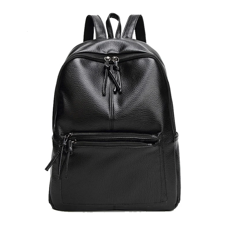 Female Backpack PU Leather Women Backpack Mochila High Quality Shoulder Bags Fashion Student Bag Black Travel Backpacks
Female Backpack PU Leather Women Backpack Mochila High Quality Shoulder Bags Fashion Student Bag Black Travel Backpacks