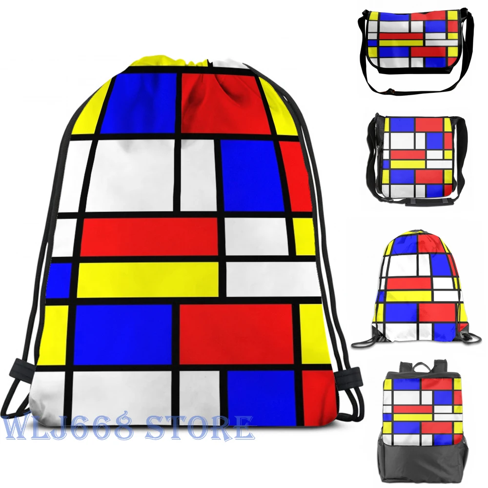 Funny graphic print shoulder Bags women Retro Mondrian Pattern Single shoulder backpack travel for men Gym Bag
Funny graphic print shoulder Bags women Retro Mondrian Pattern Single shoulder backpack travel for men Gym Bag