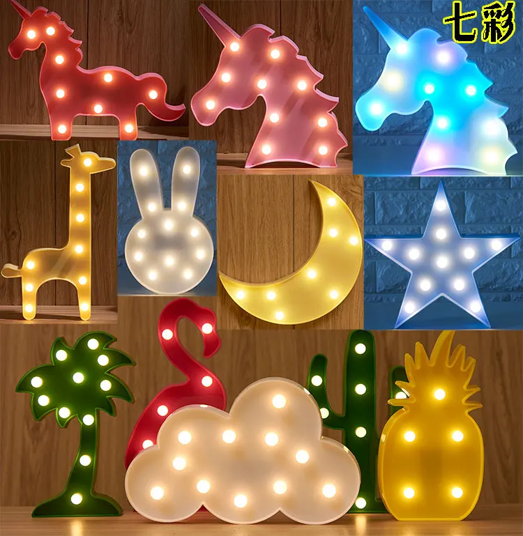 Clouds Flamingo Unicorn Decoration for Party with Sunshaine Light 3D Wall Cartoon Light Sticker with Hook for Festival Ornaments
Clouds Flamingo Unicorn Decoration for Party with Sunshaine Light 3D Wall Cartoon Light Sticker with Hook for Festival Ornaments
