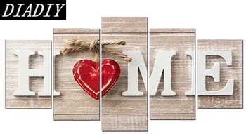 5pcs Full Square/Round Drill 5D DIY Diamond Painting "Love Home" Multi-picture Combination 5D Embroidery Mosaic Home Decor
5pcs Full Square/Round Drill 5D DIY Diamond Painting "Love Home" Multi-picture Combination 5D Embroidery Mosaic Home Decor
