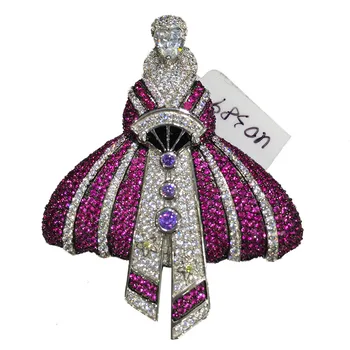fairy brooch pins and pendant double use princess brooch 925 silver with cubic zircon fashion women jewelry
fairy brooch pins and pendant double use princess brooch 925 silver with cubic zircon fashion women jewelry