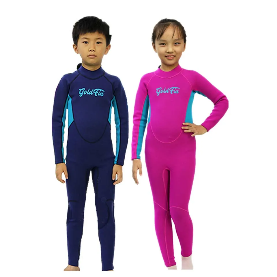 Neoprene 2.5mm Kids Long Sleeves Wetsuits Diving Suits for Boys/Girls Rash Guards
Neoprene 2.5mm Kids Long Sleeves Wetsuits Diving Suits for Boys/Girls Rash Guards