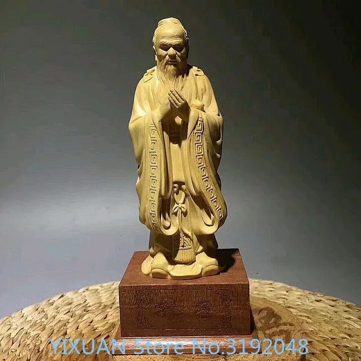 TNUKK The statue of Confucius, the great educator of China, the sculptures of the office of the home office of the boxwood.
TNUKK The statue of Confucius, the great educator of China, the sculptures of the office of the home office of the boxwood.