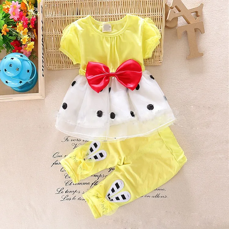 BibiCola 2019 summer baby girls clothing sets girls summer set fashion tops shorts bow 2pcs kid dots sport suit tracksuit set
BibiCola 2019 summer baby girls clothing sets girls summer set fashion tops shorts bow 2pcs kid dots sport suit tracksuit set