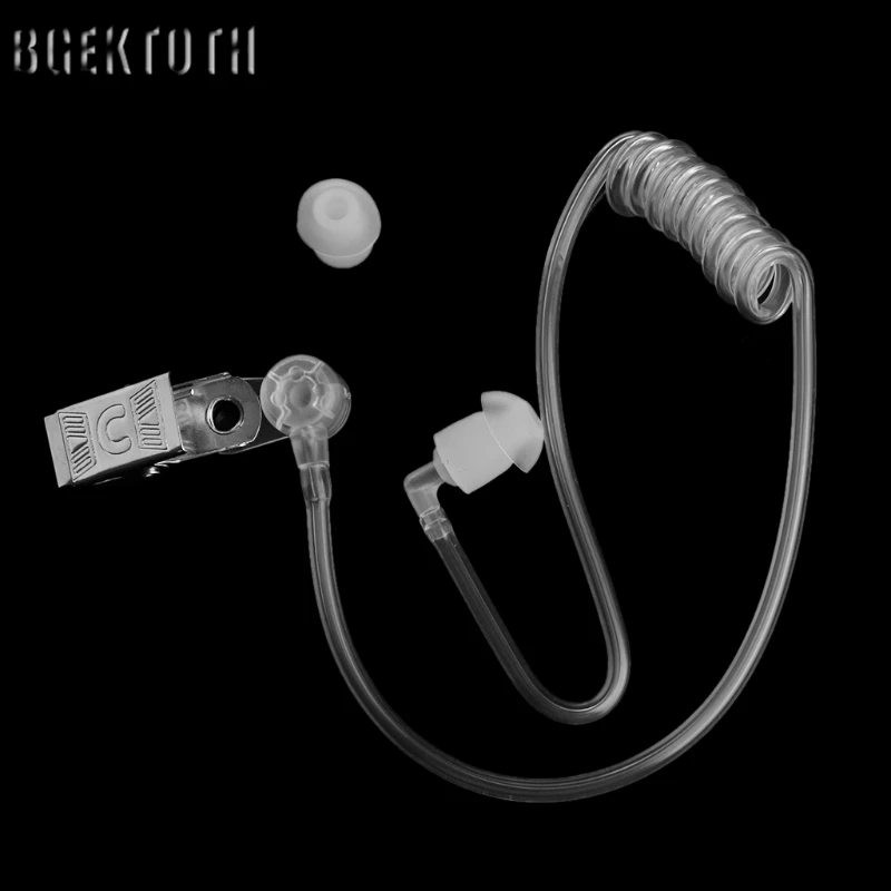 BGEKTOTH Coil Acoustic Air Tube With Metal Clip Replacement For Radio Earpiece Headset #1
BGEKTOTH Coil Acoustic Air Tube With Metal Clip Replacement For Radio Earpiece Headset #1
