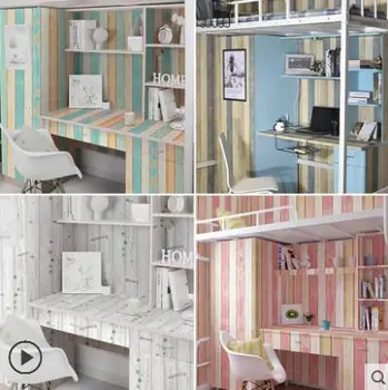 PVC wallpaper 60cm wide and 10m long retro wood grain Mediterranean blue waterproof college boy and girl refurbished stickers
PVC wallpaper 60cm wide and 10m long retro wood grain Mediterranean blue waterproof college boy and girl refurbished stickers