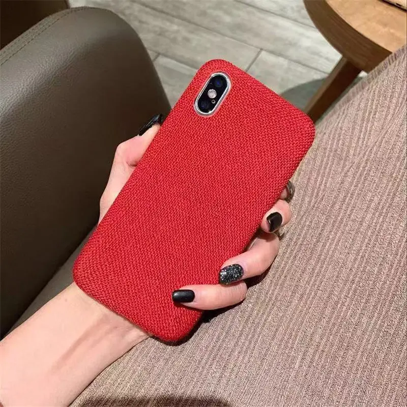 For iPhone case X XS XR XsMax 8 7Plus 6 6S Plus Back Cover For iphone 6s case Linen Hand-feel Mobile Phone Protective Shell
For iPhone case X XS XR XsMax 8 7Plus 6 6S Plus Back Cover For iphone 6s case Linen Hand-feel Mobile Phone Protective Shell
