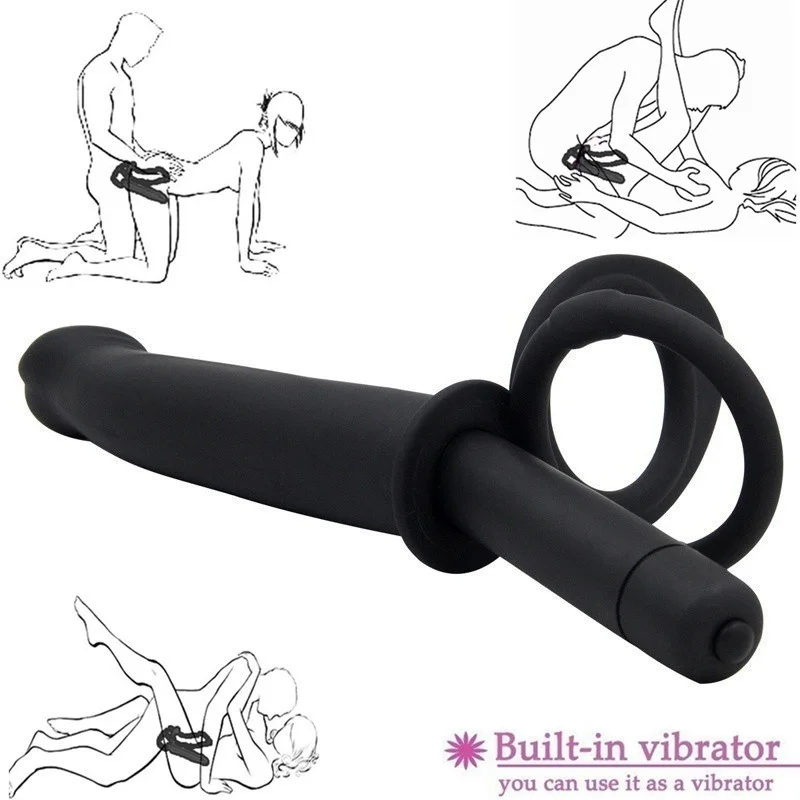 New-Multi-speed-Vibrator-Strong-Vibes-Realistic-Soft-B-ut-t-Plug-Jump-Egg-Sex-Ring