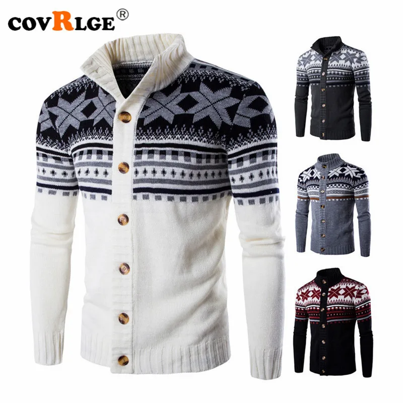 Covrlge Men Cardigan Sweater Autumn Winter Slim Long-sleeved Coat Casual Stand Collar Knitting Mens Cardigan Sweaters MZM047
Covrlge Men Cardigan Sweater Autumn Winter Slim Long-sleeved Coat Casual Stand Collar Knitting Mens Cardigan Sweaters MZM047