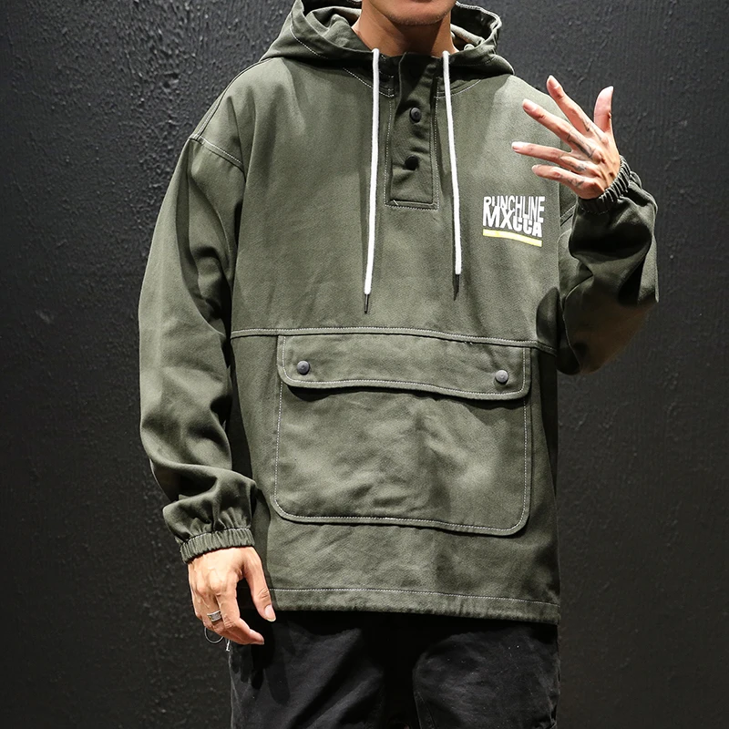 Brand New Loose Mens Jackets Plus Size Fashion 2019 Pullover Casual Jacket Men Long Sleeve Front Pocket Windbreaker Coat 5XL-M
Brand New Loose Mens Jackets Plus Size Fashion 2019 Pullover Casual Jacket Men Long Sleeve Front Pocket Windbreaker Coat 5XL-M