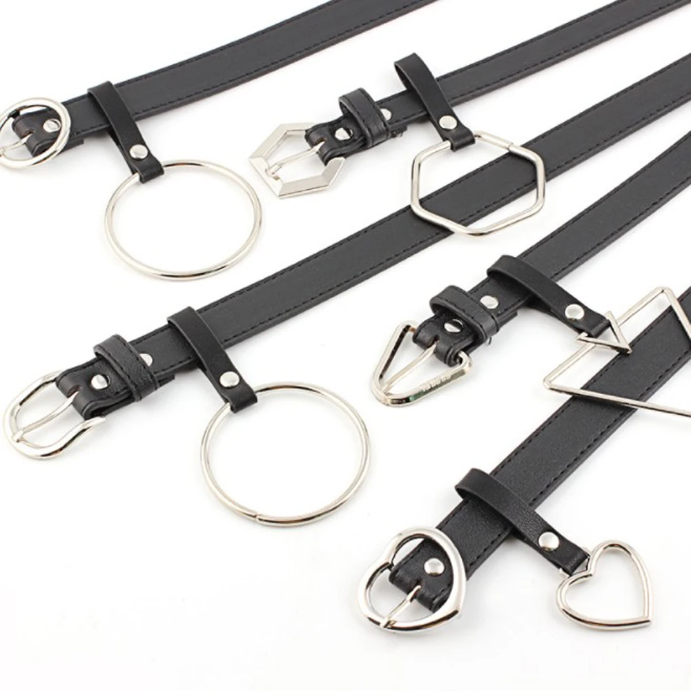 YJSFG HOUSE Fashion Women Belts Leather Punk Harajuku Belt Exaggerated Metal Ring Metal Hoop Geometric Lady Belt Accessories Hot
YJSFG HOUSE Fashion Women Belts Leather Punk Harajuku Belt Exaggerated Metal Ring Metal Hoop Geometric Lady Belt Accessories Hot