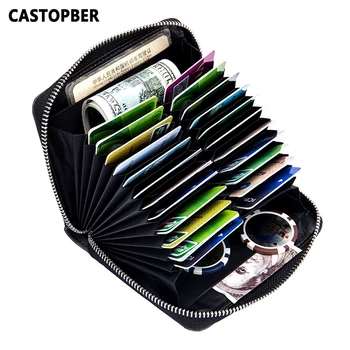 Vintage Large Capacity Card Holders Split Leather Business Credit ID Card Holder Case For Women Designer High Quality Famous Bag
Vintage Large Capacity Card Holders Split Leather Business Credit ID Card Holder Case For Women Designer High Quality Famous Bag
