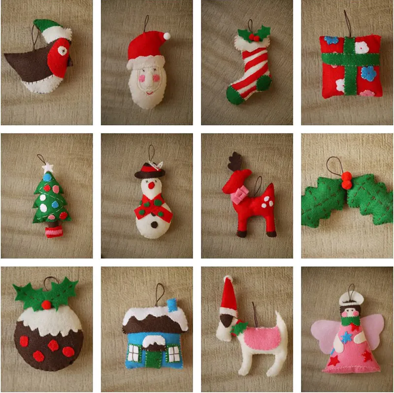 felt-Christmas-decorations
