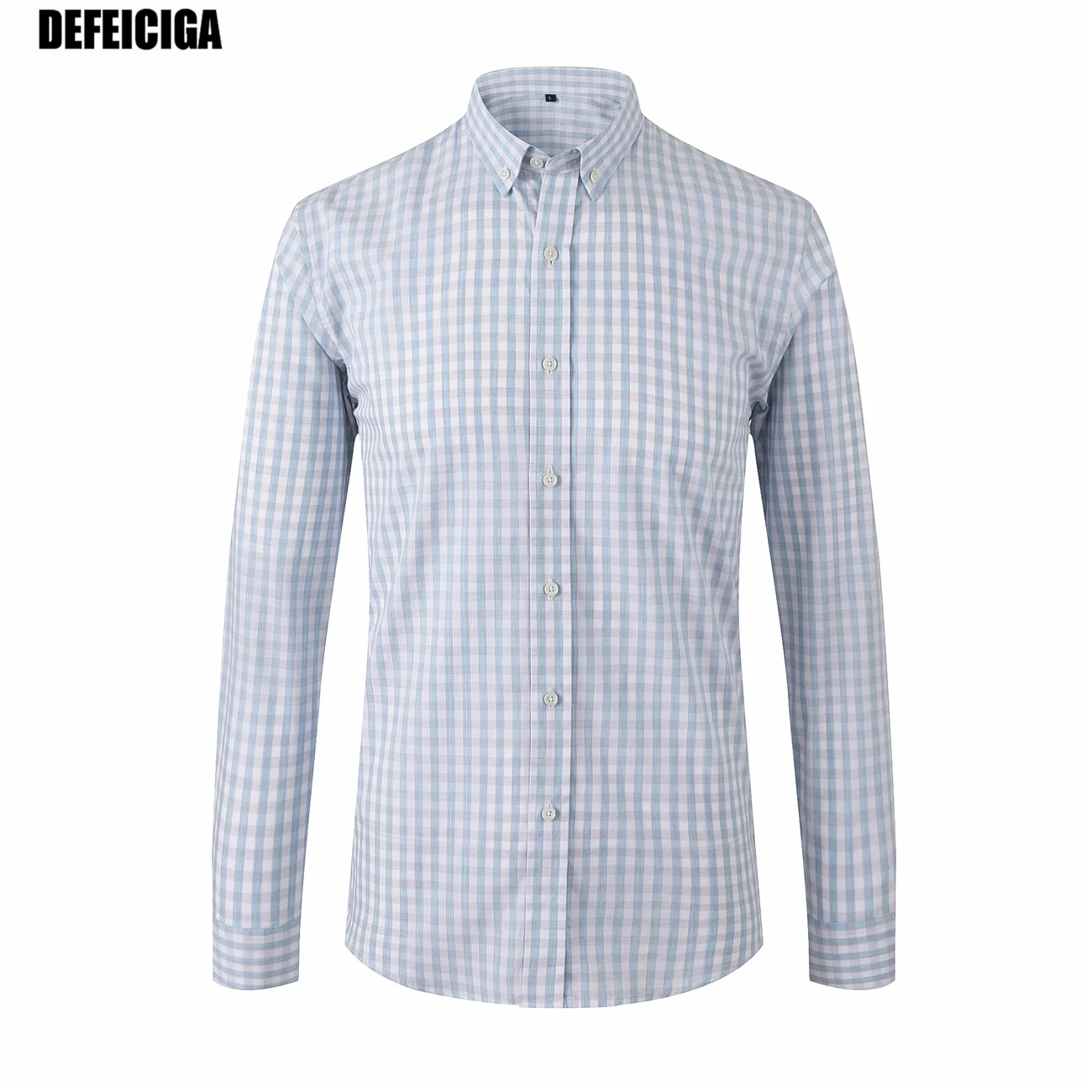2019 DEFEICIGA New Arrival Plaid Men Dress Shirt Long Sleeve Business Office Shirt Male Cotton Brand Clothing Shirt Man 008
2019 DEFEICIGA New Arrival Plaid Men Dress Shirt Long Sleeve Business Office Shirt Male Cotton Brand Clothing Shirt Man 008