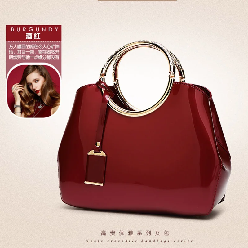 2019 Bright Fashion Bride Pack Wedding Bright Leather Handheld Women's Shoulder slung
2019 Bright Fashion Bride Pack Wedding Bright Leather Handheld Women's Shoulder slung