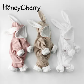 Winter Baby Girl Romper Long-sleeved Clothes For Baby And Rabbit Ears Newborn Baby Boy Clothes
Winter Baby Girl Romper Long-sleeved Clothes For Baby And Rabbit Ears Newborn Baby Boy Clothes