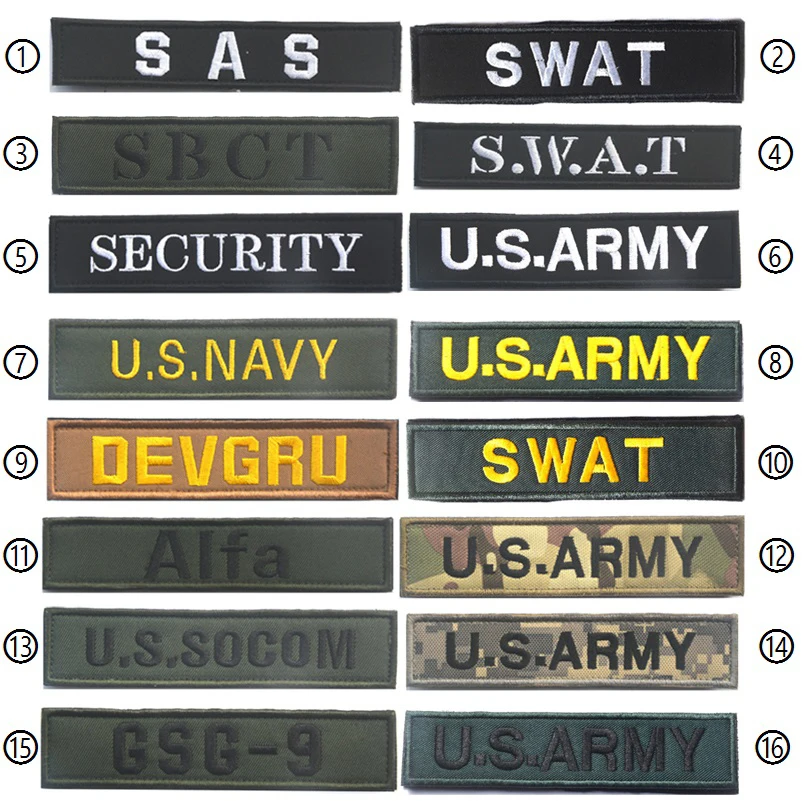 Embroidered Patch US ARMY Security Applique Emblem Costume Tactical Badges Military Morale Embroidery Patches
Embroidered Patch US ARMY Security Applique Emblem Costume Tactical Badges Military Morale Embroidery Patches