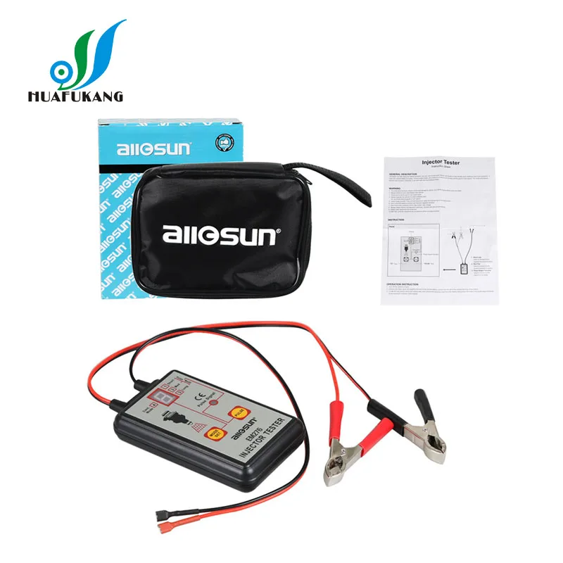 All-Sun Professional all sun EM276 Injector Tester 4 Pluse Modes Powerful Fuel System Scan Tool
All-Sun Professional all sun EM276 Injector Tester 4 Pluse Modes Powerful Fuel System Scan Tool