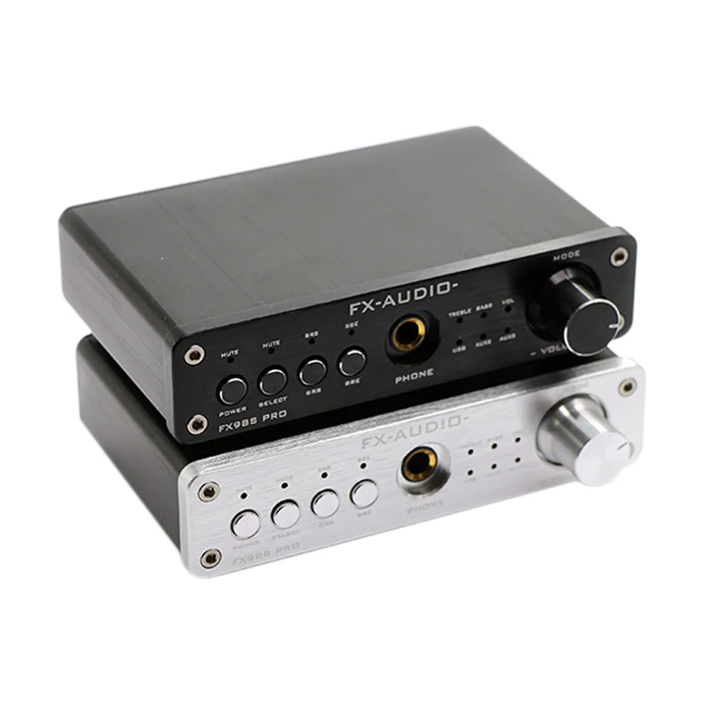 FX-Audio FX-98S Upgraded Version USB Audio Processor Decoding DAC PCM2704 MAX9722 Pre-Amp JRC NJW1144 Headphone Amplifier
FX-Audio FX-98S Upgraded Version USB Audio Processor Decoding DAC PCM2704 MAX9722 Pre-Amp JRC NJW1144 Headphone Amplifier