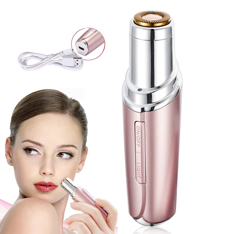 Rechargeable Epilator Painless Electric Lady Lipstick Shaver Face lip chin Hair Remover
Rechargeable Epilator Painless Electric Lady Lipstick Shaver Face lip chin Hair Remover