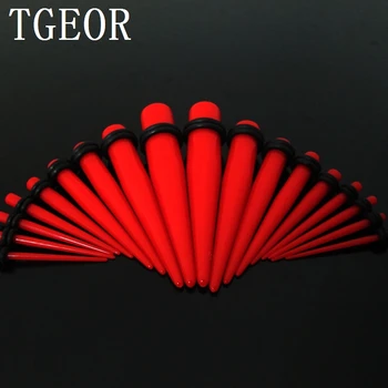 Hot wholesale Fashion Small MOQ 180pcs mixed 9 gauges solid red ear taper UV acrylic ear expander free shipping
Hot wholesale Fashion Small MOQ 180pcs mixed 9 gauges solid red ear taper UV acrylic ear expander free shipping
