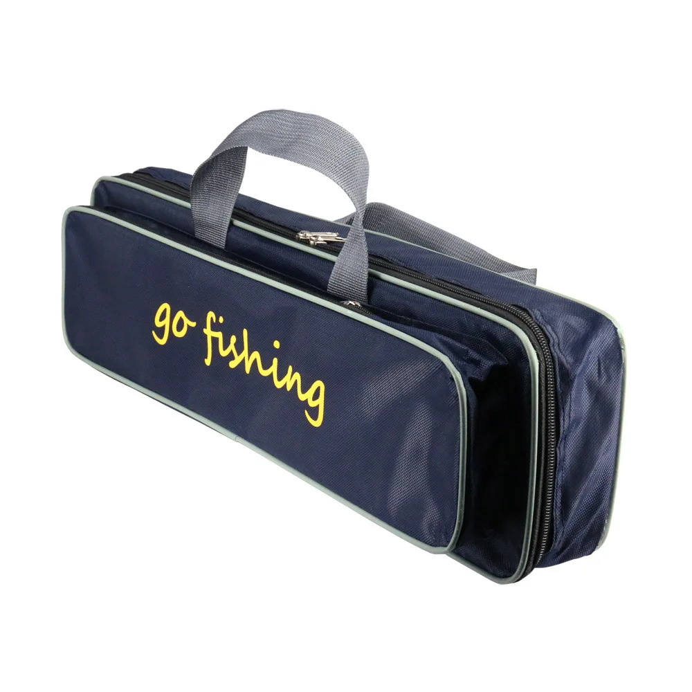 50CM Zipper Fishing Bag Large Capacity Portable Waterproof Fishing Rod Reel Lure Canvas Pole Storage Case Fishing Tackle
50CM Zipper Fishing Bag Large Capacity Portable Waterproof Fishing Rod Reel Lure Canvas Pole Storage Case Fishing Tackle