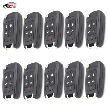 KEYECU 10 Pcs New Stylish Replacement Flip Folding Remote Key Shell Case Keyless Entry Fob for Opel 5 Button Uncut HU100 Blade
KEYECU 10 Pcs New Stylish Replacement Flip Folding Remote Key Shell Case Keyless Entry Fob for Opel 5 Button Uncut HU100 Blade