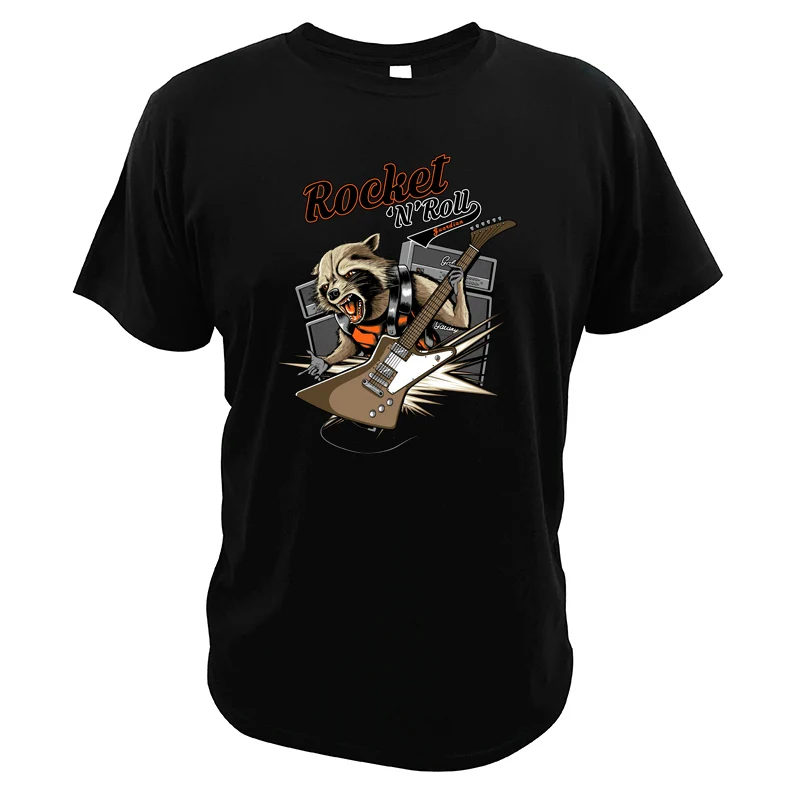 Guardians Of Galaxy T shirt Rocket Raccoon N Roll Play The Guitar Tees Cool Superhero Marvel T-shirt
Guardians Of Galaxy T shirt Rocket Raccoon N Roll Play The Guitar Tees Cool Superhero Marvel T-shirt