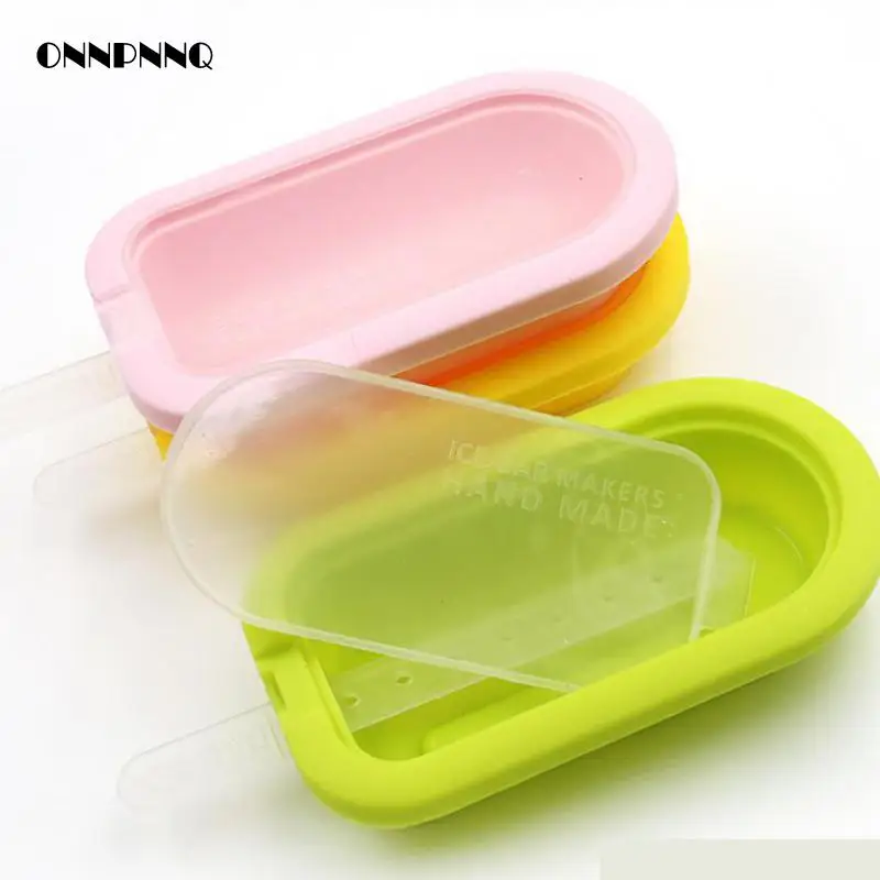 Silicone Ice Cream Mold High Quality Ice Cream Popsicle Molds Silica Gel Membrane Ice Cream Sandwich Makers Kitchen Accessories
Silicone Ice Cream Mold High Quality Ice Cream Popsicle Molds Silica Gel Membrane Ice Cream Sandwich Makers Kitchen Accessories