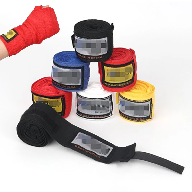 2pcs/roll Width 5cm Length 2.5M Cotton Sports Strap Boxing Bandage Sanda Muay Thai MMA Taekwondo Hand Gloves Wraps
2pcs/roll Width 5cm Length 2.5M Cotton Sports Strap Boxing Bandage Sanda Muay Thai MMA Taekwondo Hand Gloves Wraps