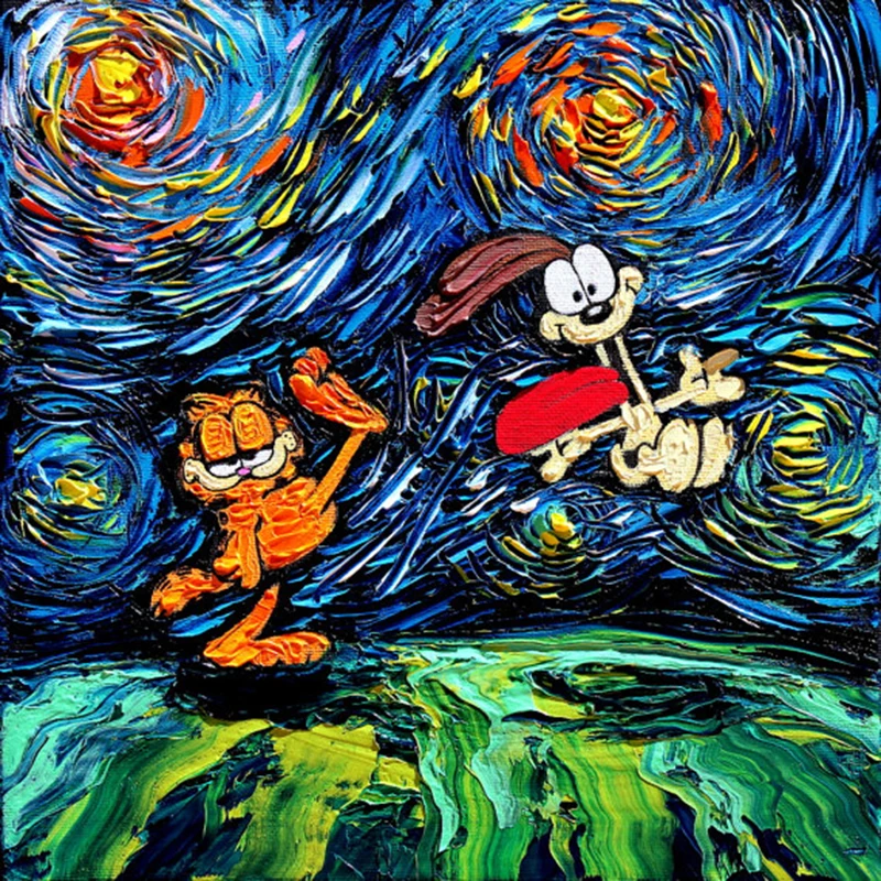 Full Square/Round Drill 5D DIY Diamond Painting Cross Stitch "Oil Painting Garfield 3D Embroidery Mosaic Home Decor Gifts
Full Square/Round Drill 5D DIY Diamond Painting Cross Stitch "Oil Painting Garfield 3D Embroidery Mosaic Home Decor Gifts