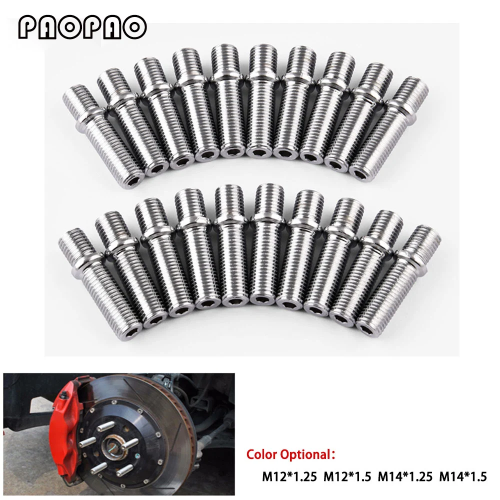 58mm/50mm EXTENDED Wheel Stud Conversion Tall Lug Bolts / SCREW ADAPTER kit(M12x1.5 to M14x1.5, M12x1.5 to M12x1.5 )
58mm/50mm EXTENDED Wheel Stud Conversion Tall Lug Bolts / SCREW ADAPTER kit(M12x1.5 to M14x1.5, M12x1.5 to M12x1.5 )