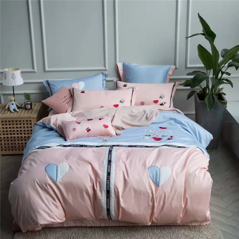 4/6/7Pcs Egypt Cotton Elegant lady Bedding Set Embroidery light luxury Duvet cover set Bed Sheet Pillowcases Queen King Size
4/6/7Pcs Egypt Cotton Elegant lady Bedding Set Embroidery light luxury Duvet cover set Bed Sheet Pillowcases Queen King Size
