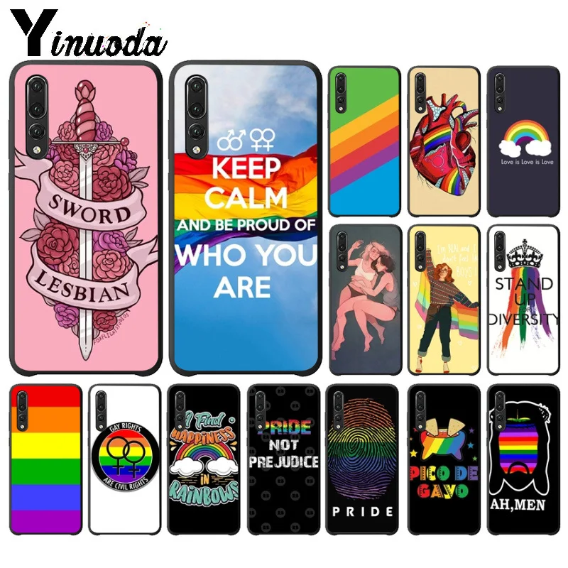 Yinuoda Gay Lesbian LGBT Rainbow Pride ART TPU Soft Phone Case for Huawei P10 plus 20 pro P20 lite mate9 10 lite honor 10 view10
Yinuoda Gay Lesbian LGBT Rainbow Pride ART TPU Soft Phone Case for Huawei P10 plus 20 pro P20 lite mate9 10 lite honor 10 view10
