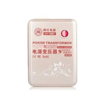 500w pure copper transformer 110v to 220v abroad voltage converter United States Japan Canada
500w pure copper transformer 110v to 220v abroad voltage converter United States Japan Canada