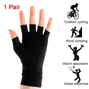 1 Pair Full Open Fingers Hand Compression Gloves With Metal Therapy Gloves Wrist Brace Elastic Arthritis Joint Pain Relief Wrist
1 Pair Full Open Fingers Hand Compression Gloves With Metal Therapy Gloves Wrist Brace Elastic Arthritis Joint Pain Relief Wrist