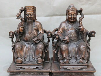 WBY---505+++14" Chinese Pure Bronze Shou Peach Gnome Kobold God Sitting Chair Statue Pair
WBY---505+++14" Chinese Pure Bronze Shou Peach Gnome Kobold God Sitting Chair Statue Pair