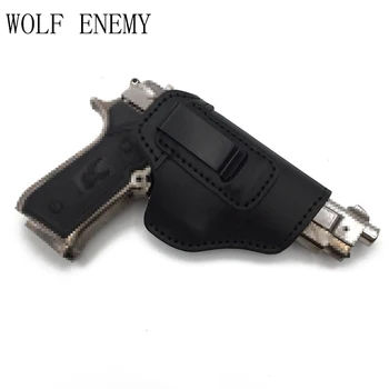 Leather IWB Holster for S&W M&P Shield - GLOCK 17 19 22 23 32 33 / Springfield XD & XDS / Plus All Similar Sized Handguns -Right
Leather IWB Holster for S&W M&P Shield - GLOCK 17 19 22 23 32 33 / Springfield XD & XDS / Plus All Similar Sized Handguns -Right