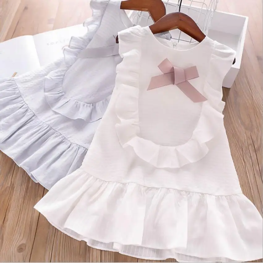 2019 Summer Children Girls Cotton Bow Ruffles Dresses, Princess Cute Brief Clothing 5 pcs/lot, Wholesale
2019 Summer Children Girls Cotton Bow Ruffles Dresses, Princess Cute Brief Clothing 5 pcs/lot, Wholesale