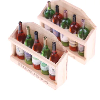 5PCS/set Mini 1:12 Miniature Food Wine Bottles in Wooden Case Drinks Dollhouse Kitchen Accessories
5PCS/set Mini 1:12 Miniature Food Wine Bottles in Wooden Case Drinks Dollhouse Kitchen Accessories