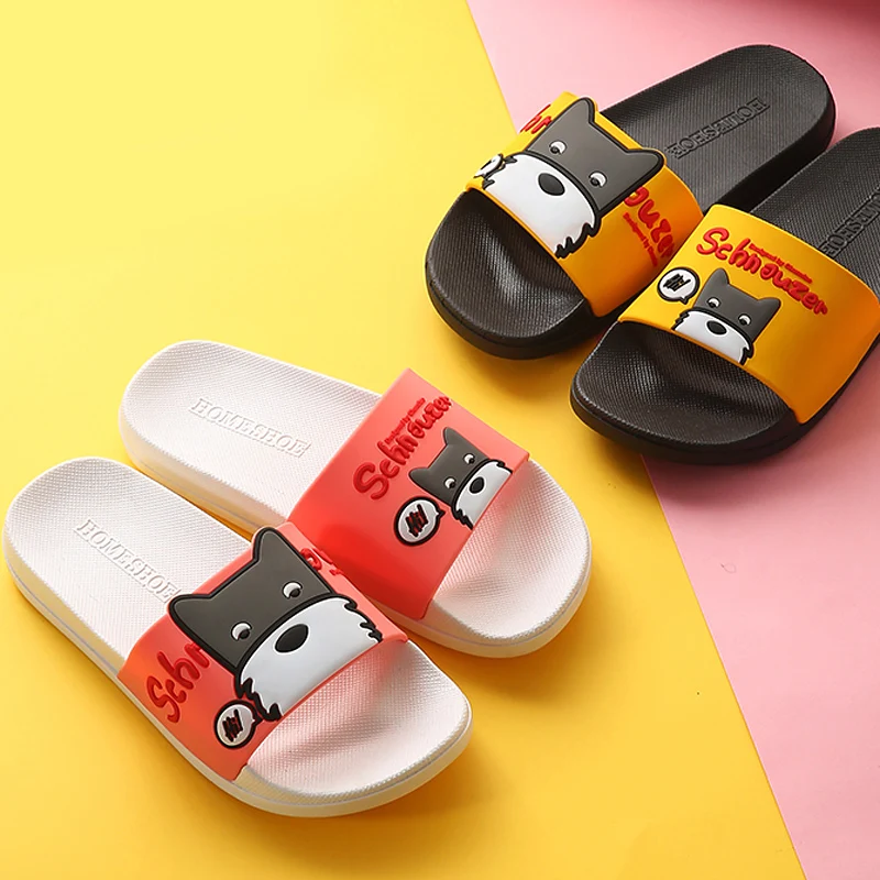 Women Summer Slippers Soft Sole Slides Cartoon Cute Dog Home Slippers Slip on Flat Heel Sandals Women Shoes Bothe Flip Flops
Women Summer Slippers Soft Sole Slides Cartoon Cute Dog Home Slippers Slip on Flat Heel Sandals Women Shoes Bothe Flip Flops