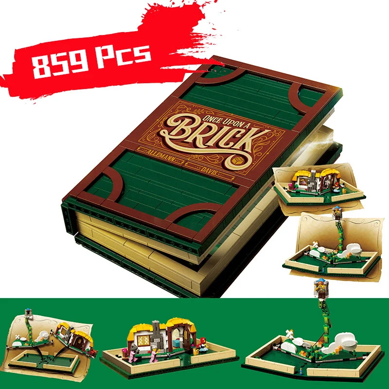 859PCS Three-dimensional Fairy Tale Book For Kid Educational Blocks Toys Compatible Figures Story Book Building Bricks
859PCS Three-dimensional Fairy Tale Book For Kid Educational Blocks Toys Compatible Figures Story Book Building Bricks