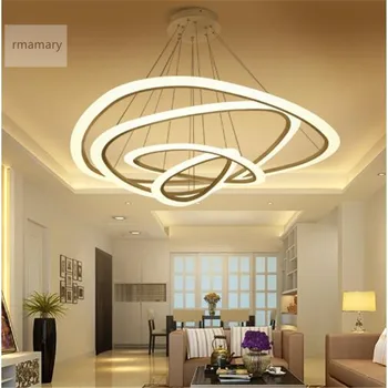 Rmamary Modern pendant lights living room dining room 4/3/2/1 Circle Rings acrylic LED Lighting Lamp 110-230V fixtures pendant
Rmamary Modern pendant lights living room dining room 4/3/2/1 Circle Rings acrylic LED Lighting Lamp 110-230V fixtures pendant
