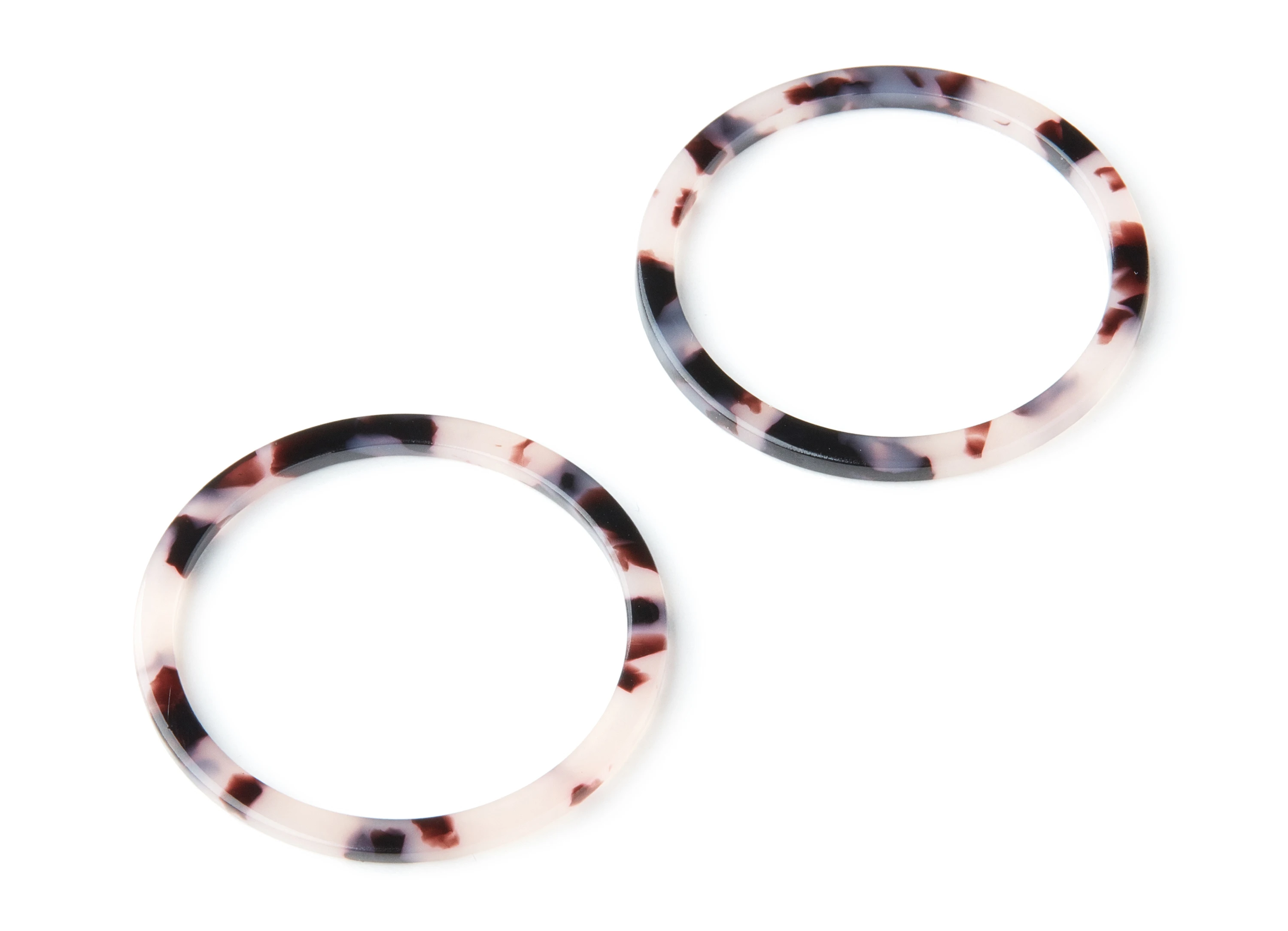Acetate Acrylic Earring Charms - Circle Shaped Pendant Earrings - Jewelry accessories - 6pcs/lot - 43x43x2.7mm - AC1167
Acetate Acrylic Earring Charms - Circle Shaped Pendant Earrings - Jewelry accessories - 6pcs/lot - 43x43x2.7mm - AC1167