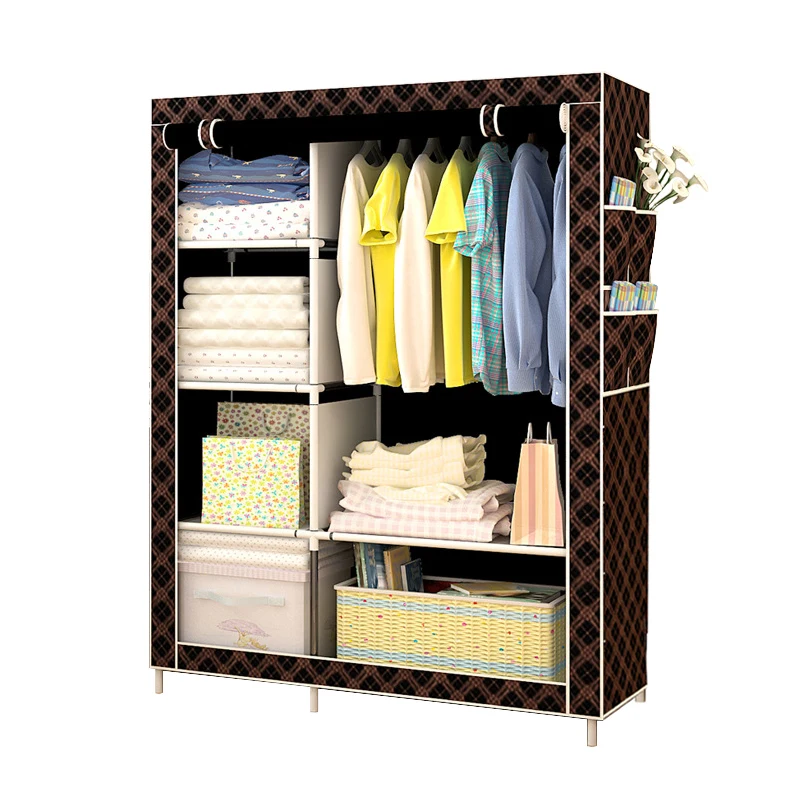 Non-woven Multifunction Wardrobe Closet Furniture Fabric Large Wardrobe Portable Folding Cloth Storage Cabinet Locker
Non-woven Multifunction Wardrobe Closet Furniture Fabric Large Wardrobe Portable Folding Cloth Storage Cabinet Locker