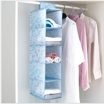 Five Layers Hanging Storage Bag Oxford Cloth Multi-layer Folded Wardrobe Clothing Finish Bag Organizers
Five Layers Hanging Storage Bag Oxford Cloth Multi-layer Folded Wardrobe Clothing Finish Bag Organizers